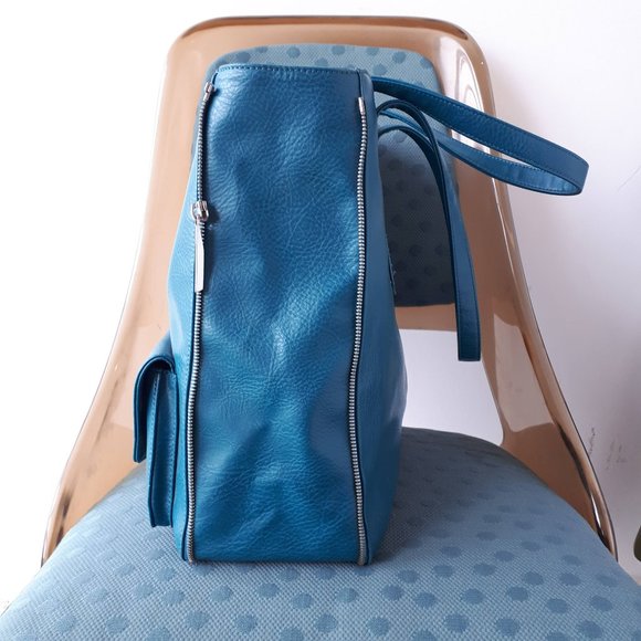 Matt & Nat Blue Tote Bag - Picture 4 of 11